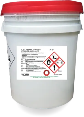 Calciumhypochlorit CHC Granulat, im weißen Eimer, 40 kg - Bild 2