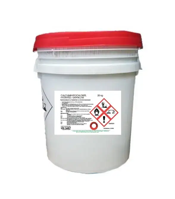 Calciumhypochlorit CHC Granulat, im weißen Eimer, 40 kg - Bild 3