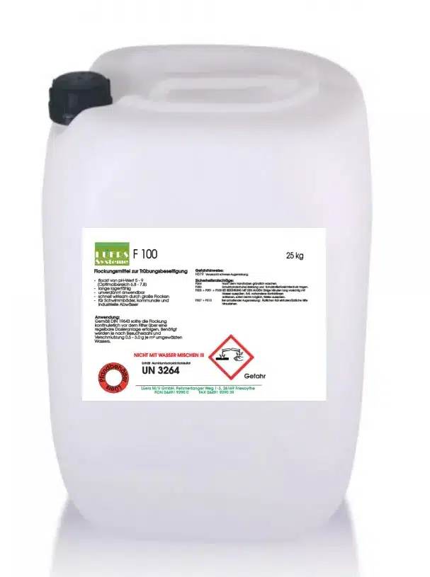 Lüers F 100 Flockungsmittel spezial, 25 kg - Bild 3
