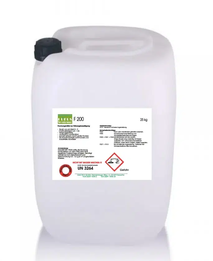 LÜERS F 200 Flockungsmittel, 25 kg - Bild 3