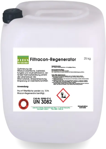 LÜERS filtracon Regenerator, 25 kg - Bild 2