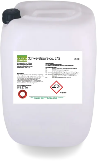 LÜERS Schwefelsäure ca. 37%, 25 kg - Bild 2