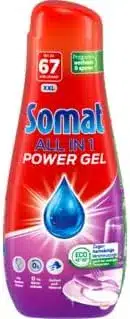 Somat All in 1, Power Gel 6 x 67 Spülgänge, für kraftvolle Reinigung - Bild 3