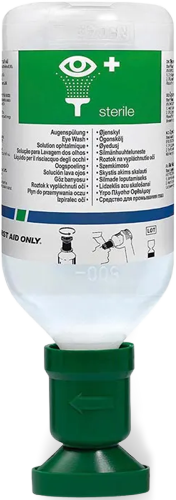 Augenspülflasche mit 500 ml steriler Natriumchloridlösung(0,9%). - Bild 2