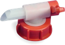 Auslaufhahn für D = 41 mm, 5 ltr. und 10 ltr. Kanister, rot - Bild 2