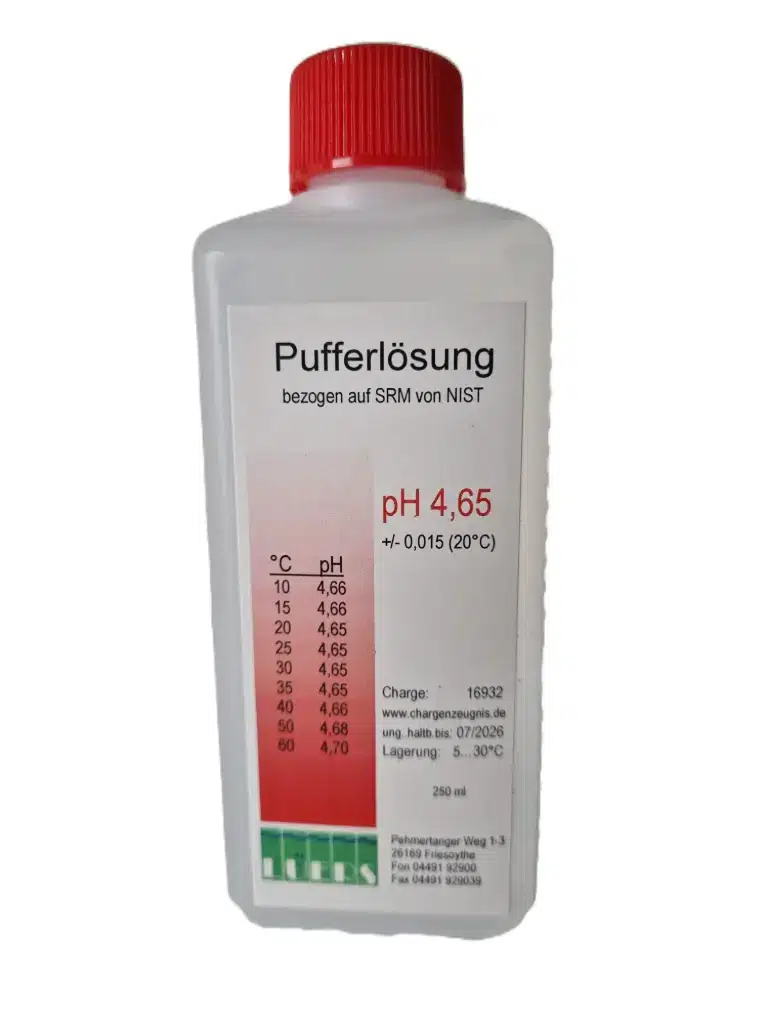 LÜERS Pufferlösung pH 4.65, 250 ml - Bild 3
