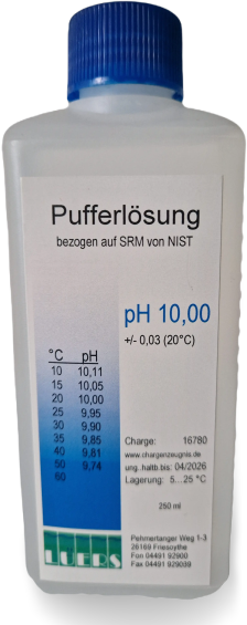 Lüers-Pufferlösung pH 10, 250 ml - Bild 2