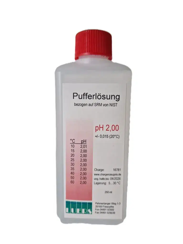 Lüers-Pufferlösung pH 2, 250 ml - Bild 3