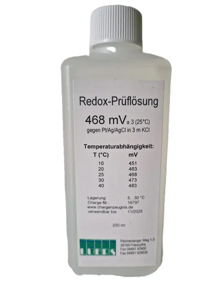 LÜERS Pufferlösung Redox 468 mV, 250 ml - Bild 3