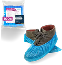 Einweg-Schutzbezüge 100 St./Pack für Straßenschuhe, blau - Bild 2