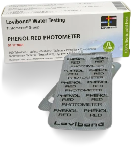 Phenolrot-Tabletten Photometer, 100 Stück - Bild 2