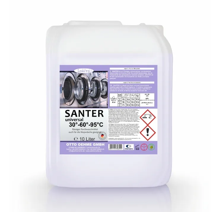 Santer Universal 226 Vollwaschmittel Mopp-Waschmittel, flüssig 10 ltr. - Hauptbild (Vor Optimierung)