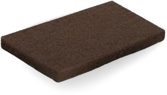Pad, braun (hart), 245 x 125 x 23 mm - Hauptbild (remove.bg Rohbild)