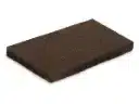 Pad, braun (hart), 245 x 125 x 23 mm - Hauptbild (Vor Optimierung)