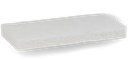 Pad für Padhalter, weiß, 250 x 120 x 20 mm - Hauptbild (remove.bg Rohbild)