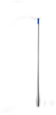 Alustiel 140 cm, blauer Griff, kunststoffbeschichtet - Hauptbild (remove.bg Rohbild)