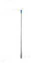 Alustiel 140 cm, blauer Griff, kunststoffbeschichtet - Hauptbild (remove.bg Rohbild)