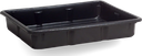 Auffangwanne, 20 ltr., 400 x 600 x 110 mm, schwarz,  mit DIBt-Zulassung - Hauptbild (remove.bg Rohbild)