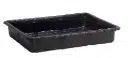 Auffangwanne, 20 ltr., 400 x 600 x 110 mm, schwarz,  mit DIBt-Zulassung - Hauptbild (Vor Optimierung)