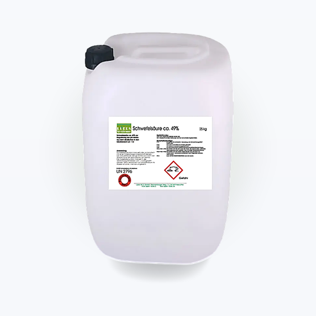 [030062025] LÜERS Schwefelsäure ca. 49%, 25 kg