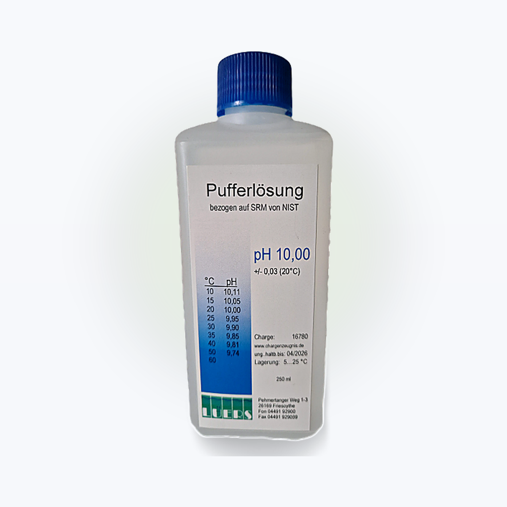 LÜERS Pufferlösung pH 10, 250 ml