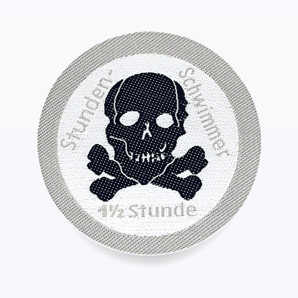Stundenschwimmer-Abzeichen 'Totenkopf' 1,5 Stunden