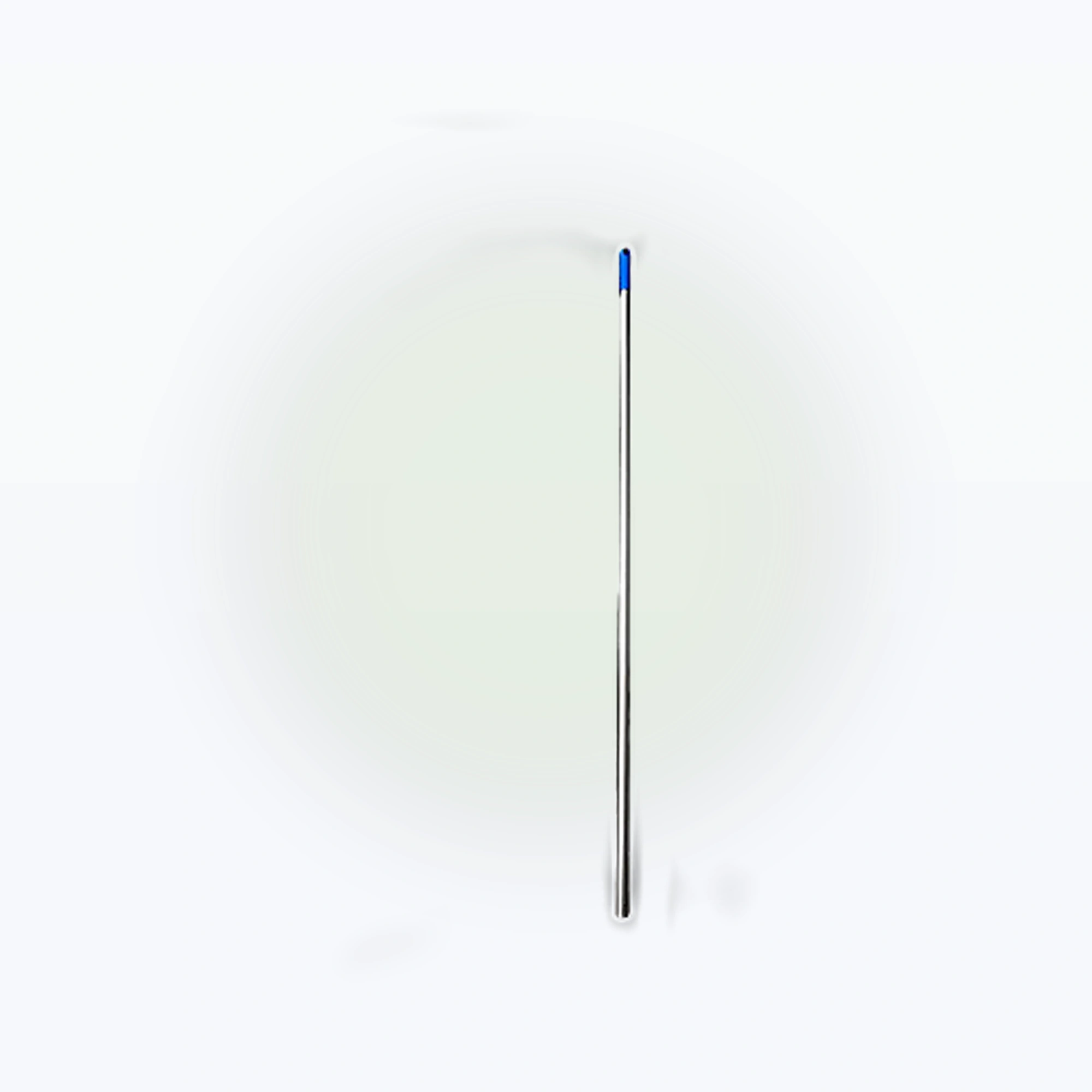 Alustiel 140 cm, blauer Griff, kunststoffbeschichtet