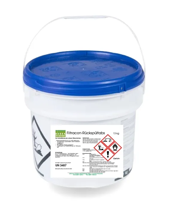 [030420036] LÜERS filtracon Rückspültabs, 13 kg