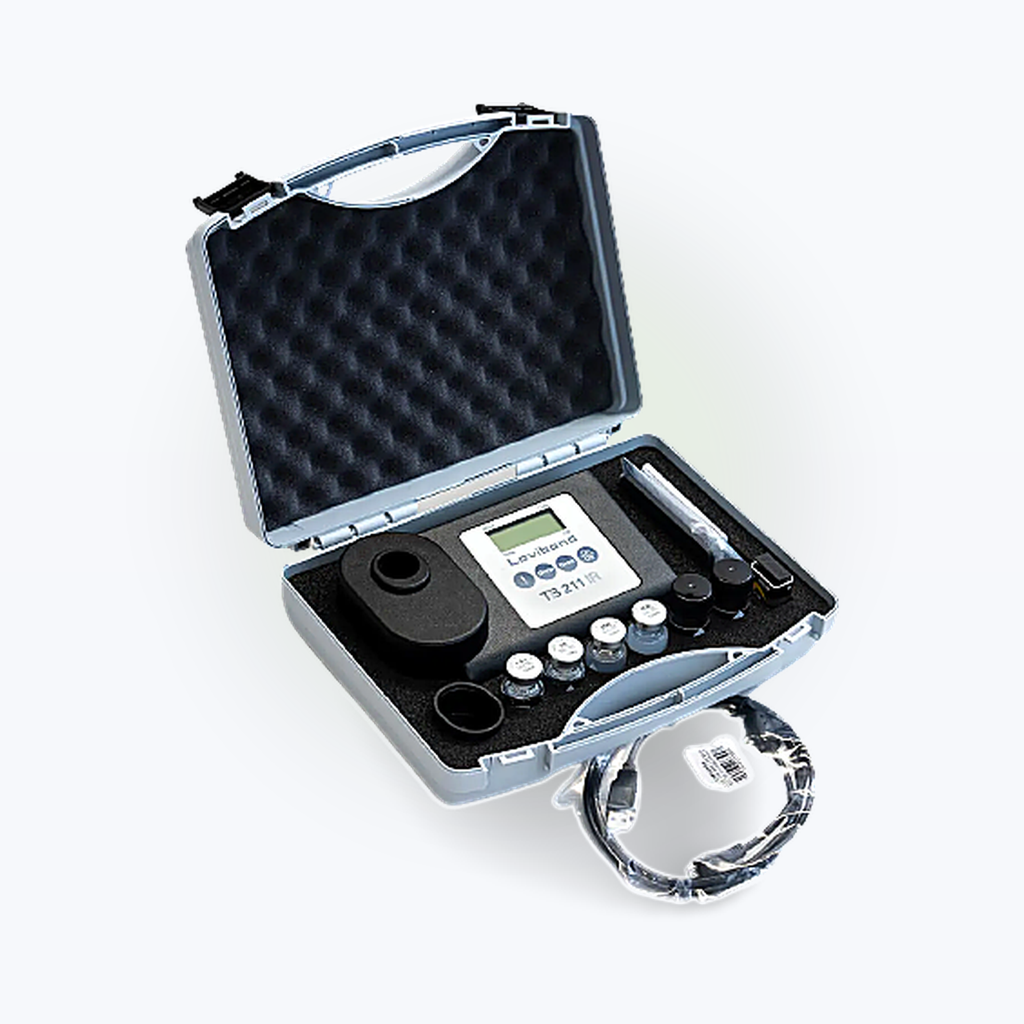 Photometer TB 211 IR, Trübungsmessgerät mit Infrarot, im Kunststoffkoffer
